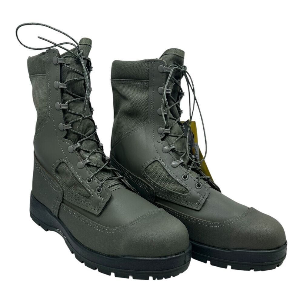Belleville 630ST Men's 8-in ST EH USAF Tactical Boot Sage Green 12.5 W US New‎
